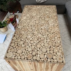 Used Wooden Coffee Table