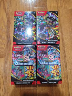 Pokémon TCG Mega Evolution Booster Bundle Lot x4