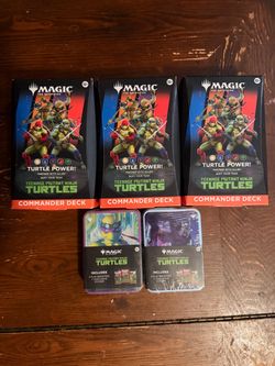 TMNT magic cards sealed.