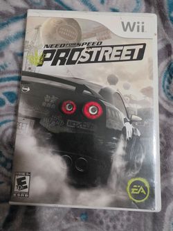 Need for speed prostreet wii