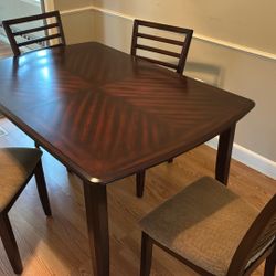 Cherry Dining Room Table From Raymour And Flanigan 