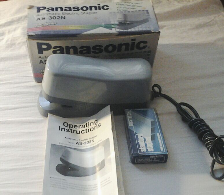 Panasonic Designer Series Heavy Duty Electric Stapler AS-302N