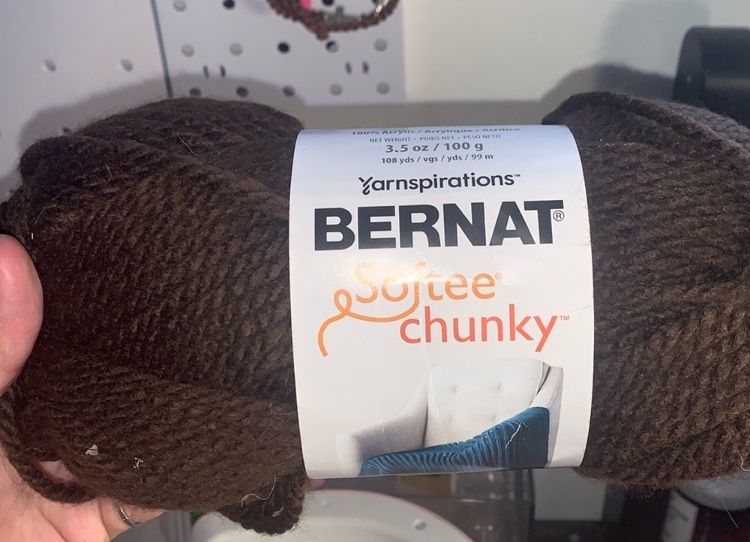 Brown Chucky Yarn
