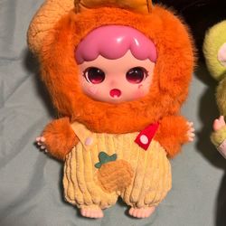 Popmart Cuddles Bear And Rabbit 