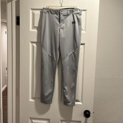 Boys Under Armor Grey Baseballs Pants