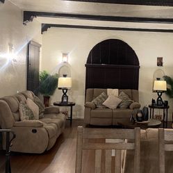 Set of 3 Couches- Big Couch, Medium Couch and Recliner 