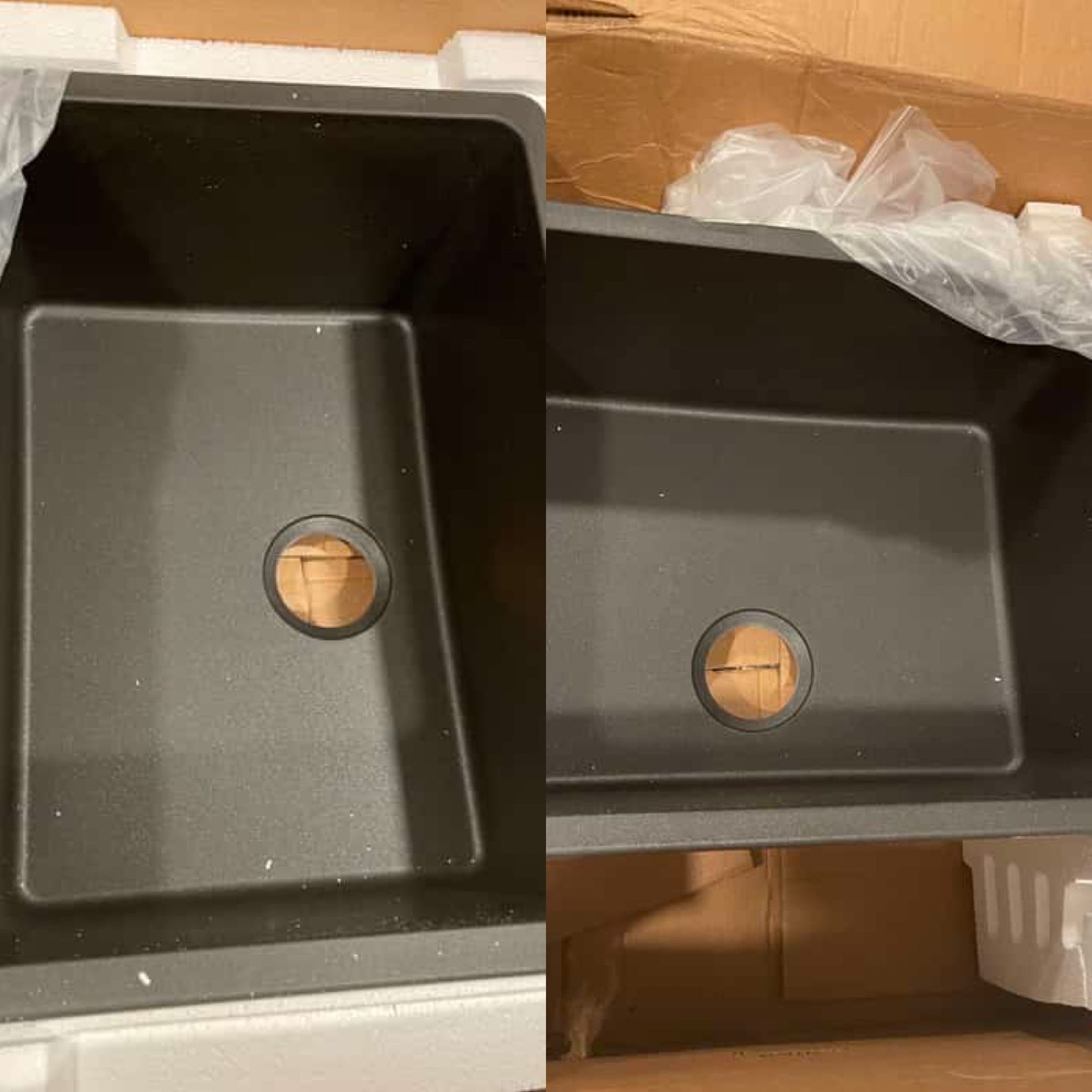 Elkay Black Granite Sink