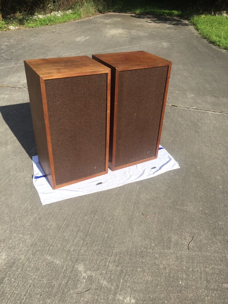 Vintage Frazier Mark V Home Stereo Speakers