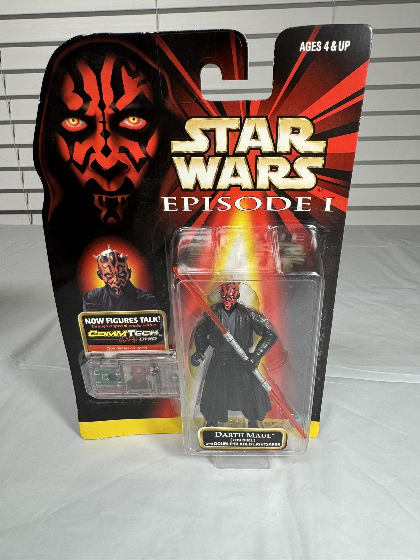 Darth Maul with Double Bladed light saber 1998