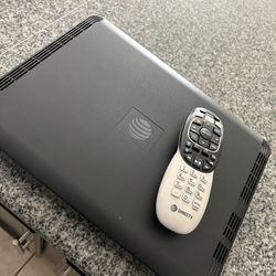Direct tv box and the remote