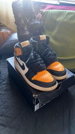 KIDS Jordan 1 Retro High OG Taxi/Black sail
