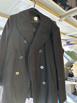 Authentic navy Peacoat