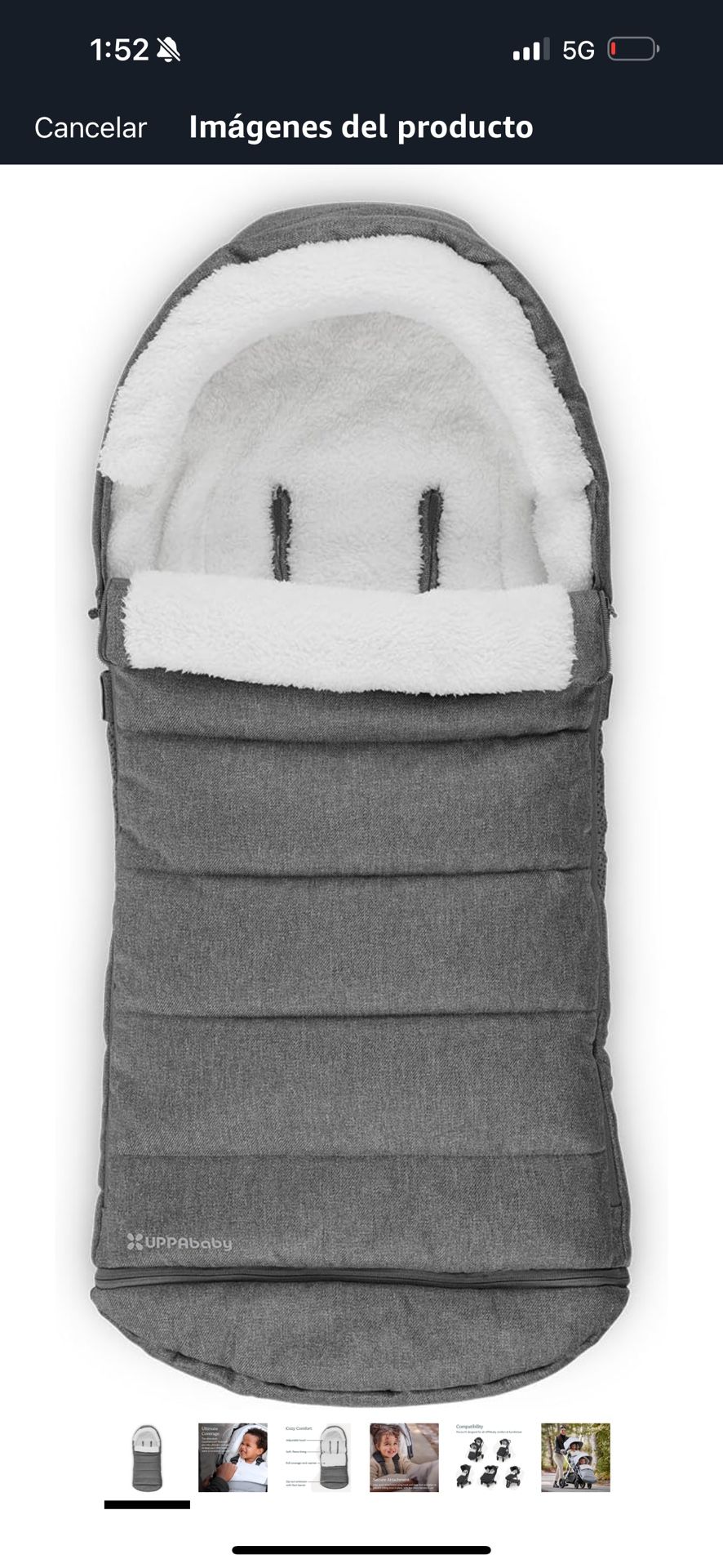 UPPAbaby Cozyganoosh,like New !