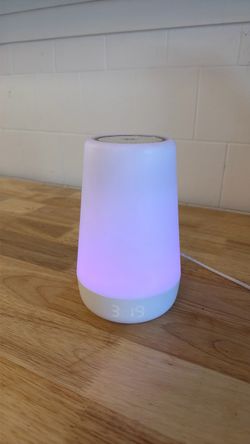 Hatch LED Night Light with Clock and Speaker