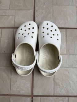White Crocs