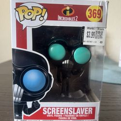 VAULTED Screenslaver Incredible 2 II Funko Pop #369 Disney Pixar Movies Villains