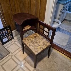 Antique Telephonetable / gossip Bench