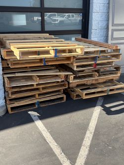 FREE Wooden Pallets (ZipCode 91406)