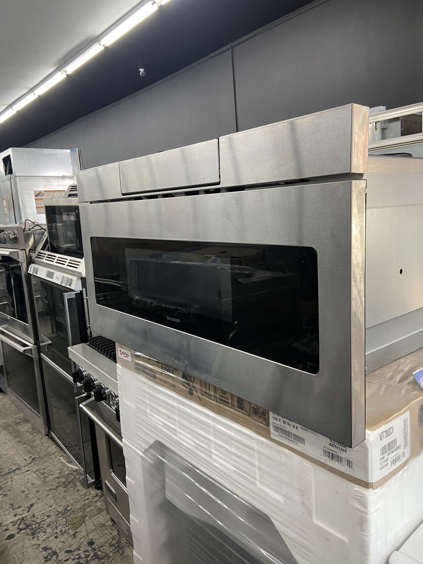 Sharp Stainless Steel 30” Microwave Drawer