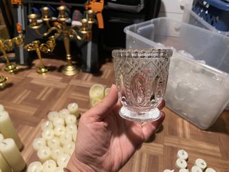 Koyal Wholesale Vintage Glass Candle Holder
