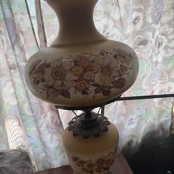Hurricane Lamp/ On With The Wind Lamp