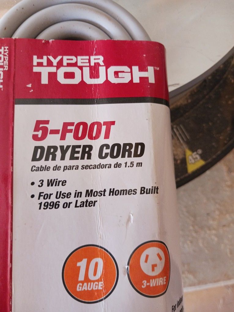 Dryer Cord... 10bucks