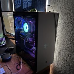 Gaming PC and Monitor 