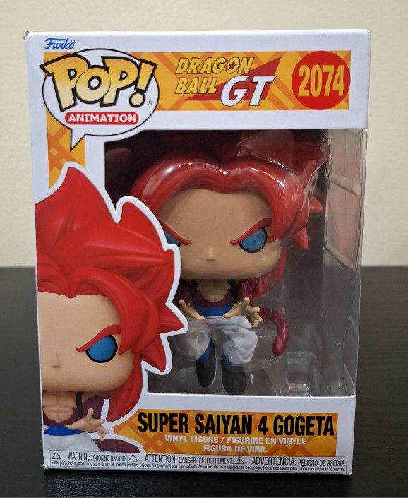FUNKO POP! DRAGON BALL GT - SUPER SAIYAN 4 GOGETA #2074 