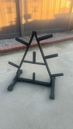 Free weight rack