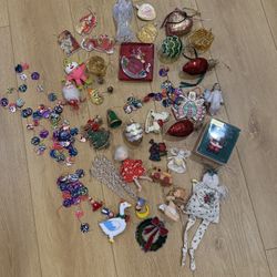 VINTAGE CHRISTMAS ORNAMENT ASSORTMENT #1