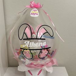 Stuffed Easter Balloon Baskets