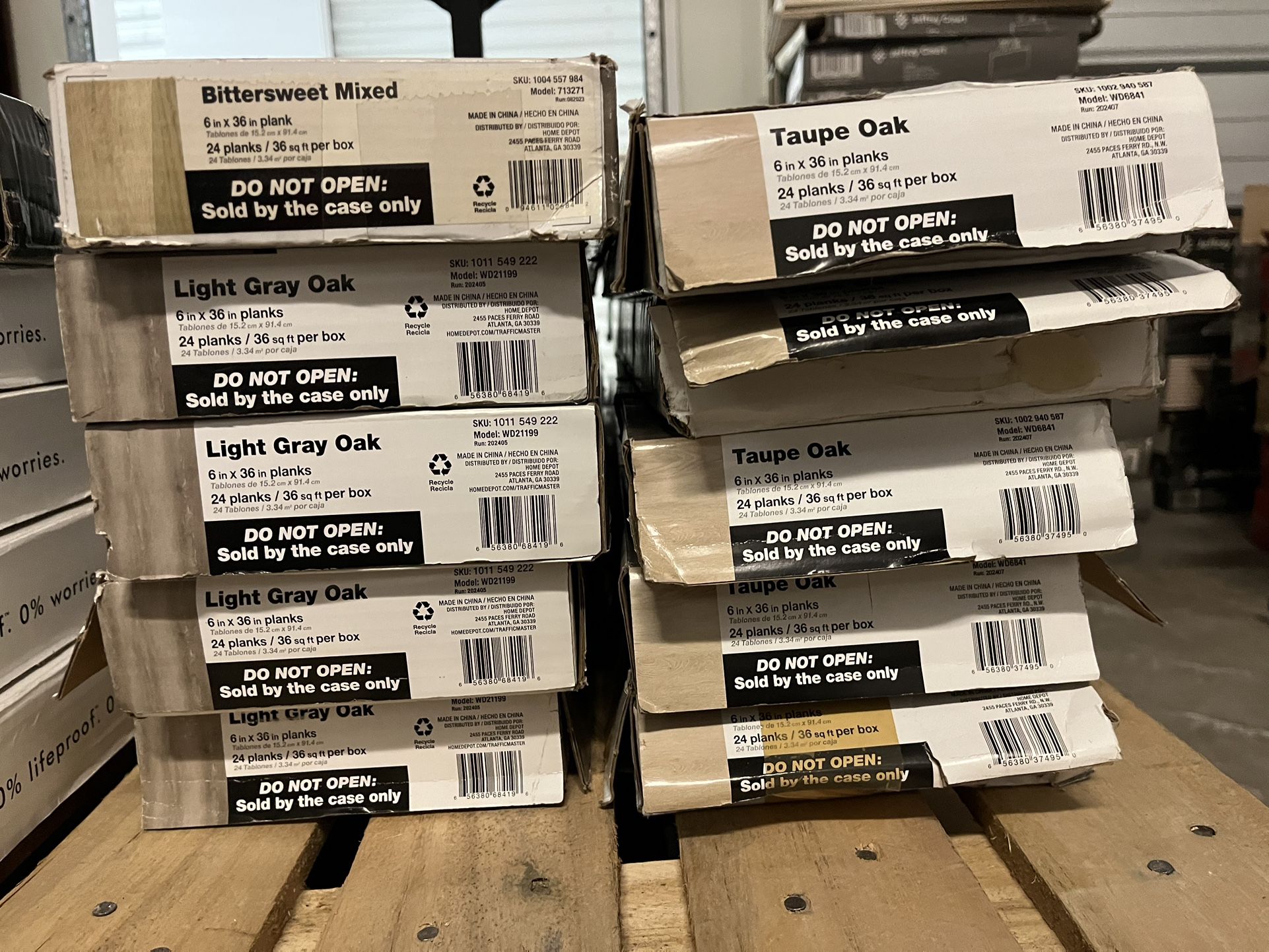 $50 Stick And Peel Floor Tiles From Home Depot