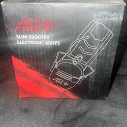 $$brand new never used Slim Shooter Electronic Ear Muffs