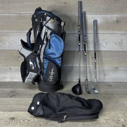 Walter Hagen Series 1 Junior Kids Bag Golf Club Set 36-45" Height RH New Grip