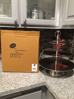 Tablecraft rt3. Serving set 3 tier nuevo en caja