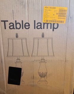 Rootogoon 27.5" Farmhouse Style Table Lamp Set Of 2