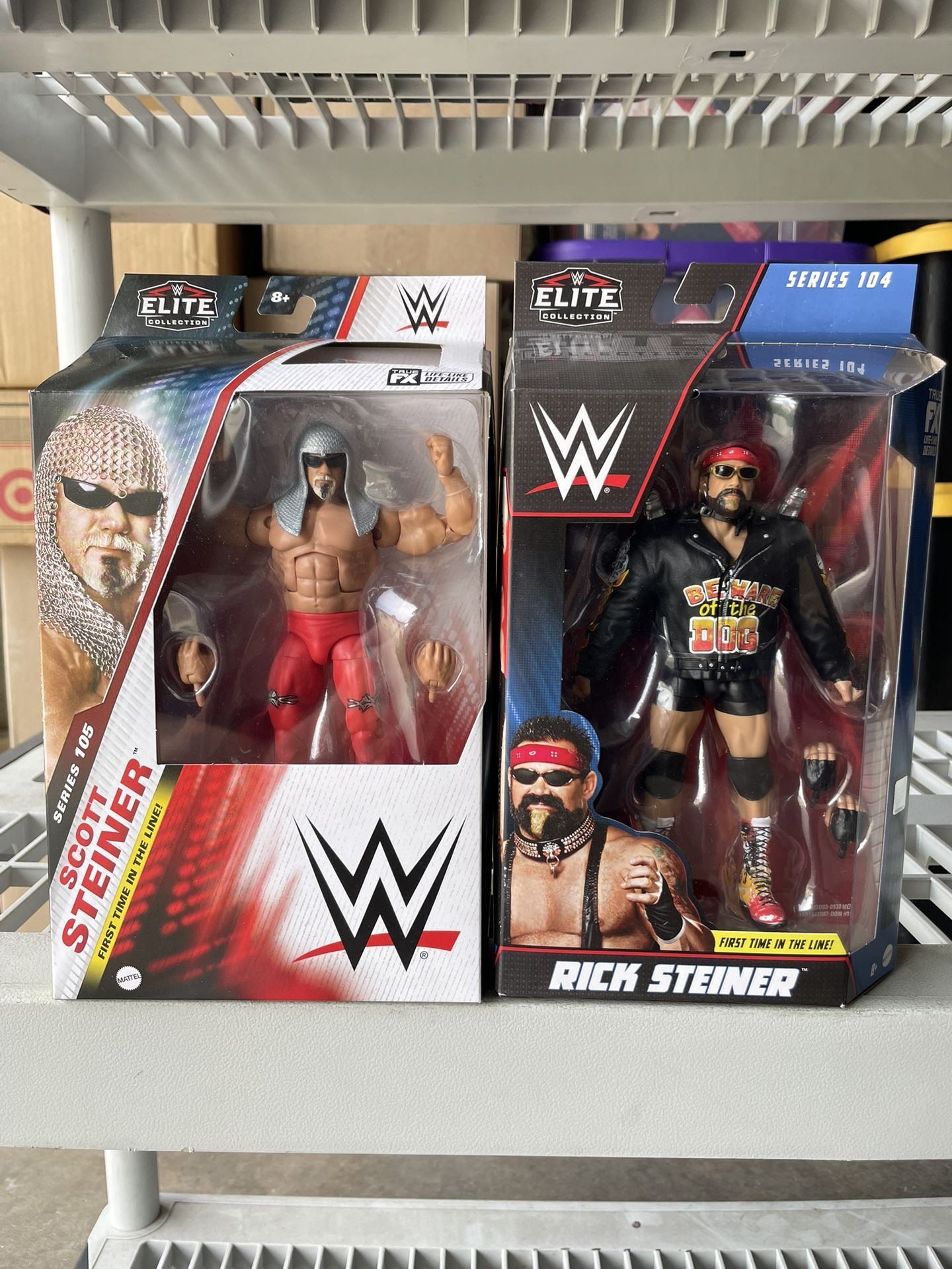 Wwe Elite Steiner Brothers