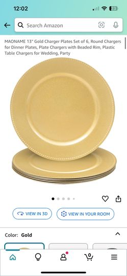 Charger Plates