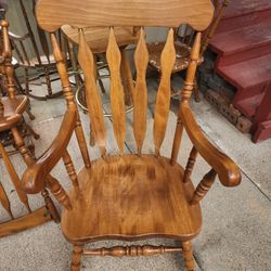 X-Large Old Ethan Allen Rocking Chair