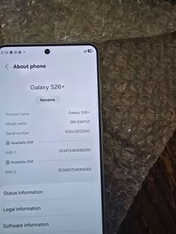 Galaxy s26 plus unlocked to any company