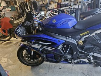 2008 Yamaha R6 Blue