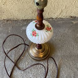 Antique 1950s Side Lamp 