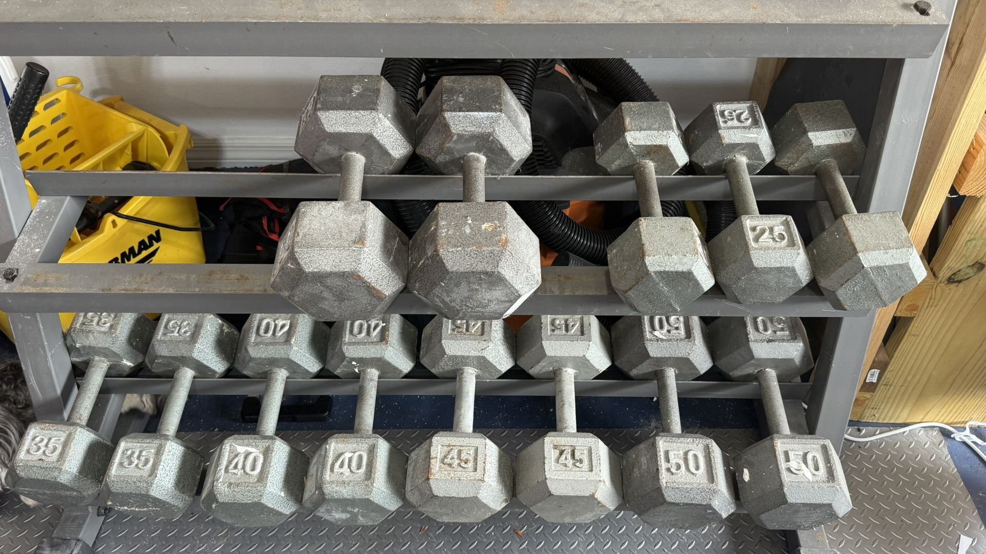 Dumbbells, weight