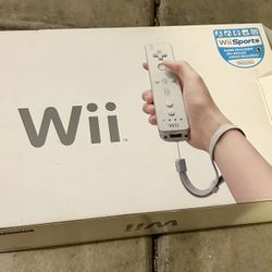 Nintendo Wii Console BOX (with inserts) ONLY