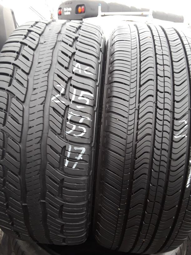 215/55-17 #2 tires
