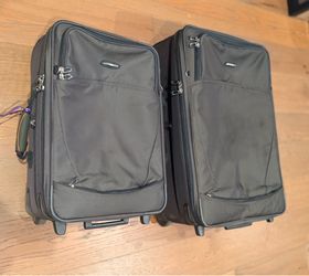 2 Pieces Briggs & Riley Extendable Wheeled Luggage 27” & Overnight Carry on . Transcend Suitcase