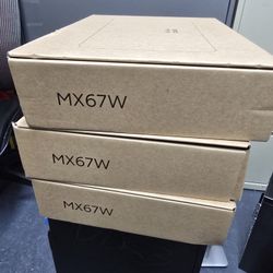 Cisco Meraki Mx67w Wireless Router 