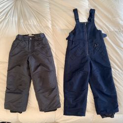 Kid’s Snow Bibs/Pants, Size 4/5
