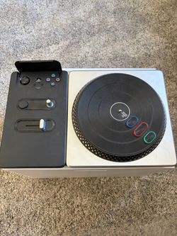 DJ Hero Turntable Controller for PlayStation 3 no dongle
