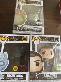 Funko Pop Game of Thrones Limited Edition Set of 3